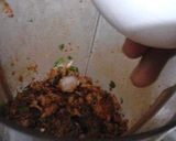 A picture of step 3 of Stuffed Chicken Buns🥰❤.