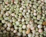A picture of step 4 of Tur dana(pigeon pea) and batata sabzi.