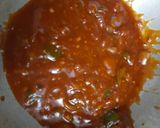 A picture of step 5 of Veg Manchurian.
