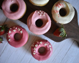 Foto del paso 11 de la receta: Donuts de fresa y chocolate blanco versión Petitfit