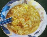 A picture of step 9 of Chicken corn noodles soup.