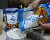 Foto langkah ke 1 dari resep Oat Coffee Cookies.