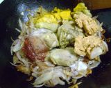 A picture of step 3 of Peanut Mutton Roast.