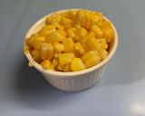 A picture of step 2 of Diet Bhel - Corn Bhel in Papad Cones.