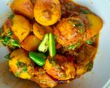 A picture of step 11 of EGG MASALA CURRY IN BENGALI STYLE/ EGG KOSHA -ডিম কষা/ ডিমের ডালনা.