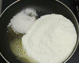 A picture of step 1 of Tri colour malai peda independence day special.