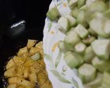 A picture of step 3 of Jhinge Aloo Posto (Turai / Ridge Gourd with Poppy seed).