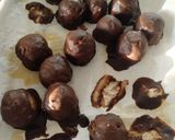 Foto langkah ke 8 dari resep Cake Ketagih & Bola Bola Ubi Cokelat.