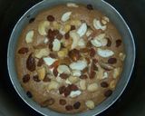 A picture of step 11 of Eggless cooker cake.