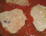 Foto del paso 2 de la receta: Lomos de atún rebozados con piperrada