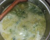 Brokkolikrém leves recept fázis 3 fotója