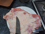 Matambre a la pizza con papas al horno