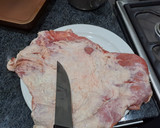 Foto del paso 2 de la receta: Matambre a la pizza con papas al horno