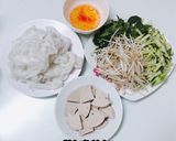Hình bước làm 3 của món Bánh ướt chả chay
