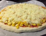 Hình bước làm 6 của món Pizza chay