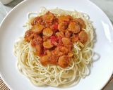 Foto langkah ke 3 dari resep Spaghetti bolognese Instan.