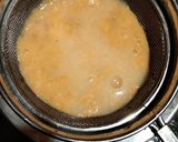 A picture of step 3 of Musk melon seed juice.