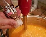 A picture of step 3 of Pumpkin soup aka Crema di zucca (light version).