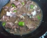 A picture of step 6 of Dunba shinwari karahi😋.