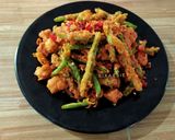 Foto langkah ke 3 dari resep Buncis tempe cabe garam.