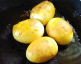 A picture of step 2 of Chana Dal Egg Masala.