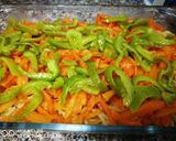 A picture of step 5 of Meet stir fry with vegetables.