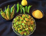 A picture of step 4 of Instant Green Chilli Pickle.