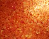 A picture of step 6 of Tomato Dal (mess style).