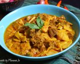 Foto langkah ke 4 dari resep Daging Masak Rebung.