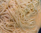 Foto del paso 6 de la receta: Tallarines a la carbonara con alcachofas - Adviento Navidad Cookpad
