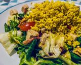 Foto del passaggio 3 della ricetta Insalata di tofu con aceto balsamico e noci