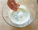 A picture of step 4 of Olive Pancake.