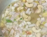 A picture of step 2 of Methi Matar Malai.