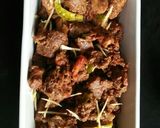 A picture of step 6 of Beef Shinwari Karahi🍲😋.