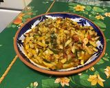 Une image de l'étape 10 de Courgettes bicolores et tomates à l'ail, basilic et persil.