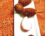 A picture of step 7 of Paneer macaroni lolipops.
