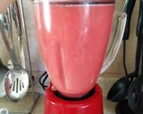 Foto del paso 2 de la receta: Agua de sandía con menta 🍉🥬🥤