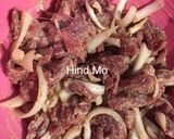 A picture of step 2 of Beef Fajitas My Way.