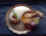 পেঁয়াজ পোলাও সাথে শাহী চিকেন রেসিপির ধাপ 16 ছবি