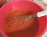 A picture of step 2 of Buffalo sauce (large, for catering).
