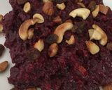 A picture of step 5 of Beetroot halwa.