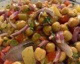 A picture of step 4 of Quick Chana chaat.