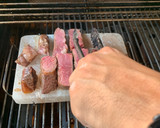 Foto del paso 6 de la receta: Poterhouse a la parrilla (en bloque de sal Himalaya)