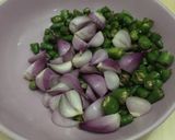 Foto langkah ke 1 dari resep Acar mie bangka cabe hijau.