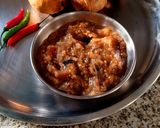 A picture of step 12 of Litti -chokha.