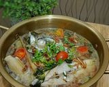 Gambar langkah 6 resipi Sup Ikan Putih Sabah Style.