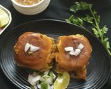 A picture of step 8 of Masala Pav Bhaji.