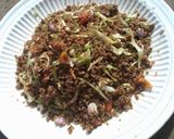 A picture of step 2 of Ɗatun kanzo.