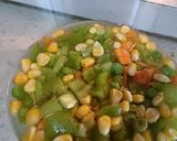 A picture of step 4 of Schezwan Pepper Fried Rice.