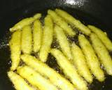 Cheesy Potato stick/stik kentang keju langkah memasak 3 foto
